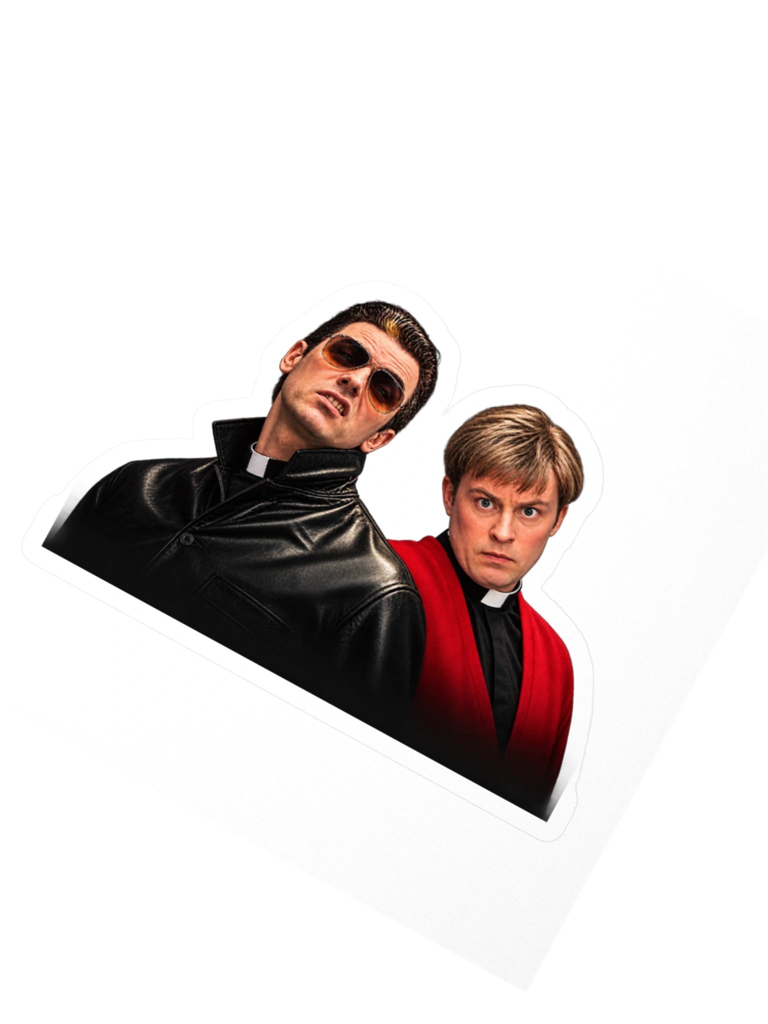 Two Priests Sticker | 90s Irish Comedy Inspired Vinyl Sticker product image (4)