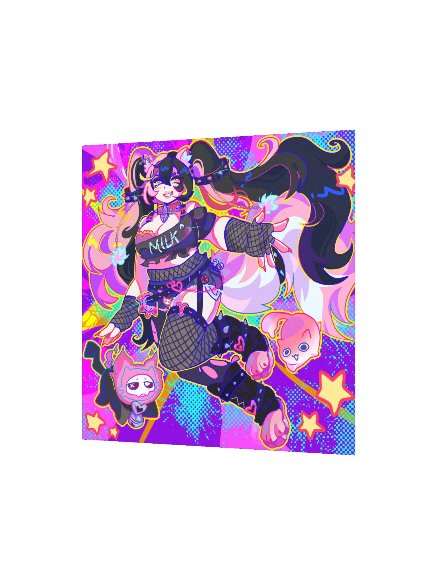 CHAOS KITTY CREW MATTE PRINT product image (6)