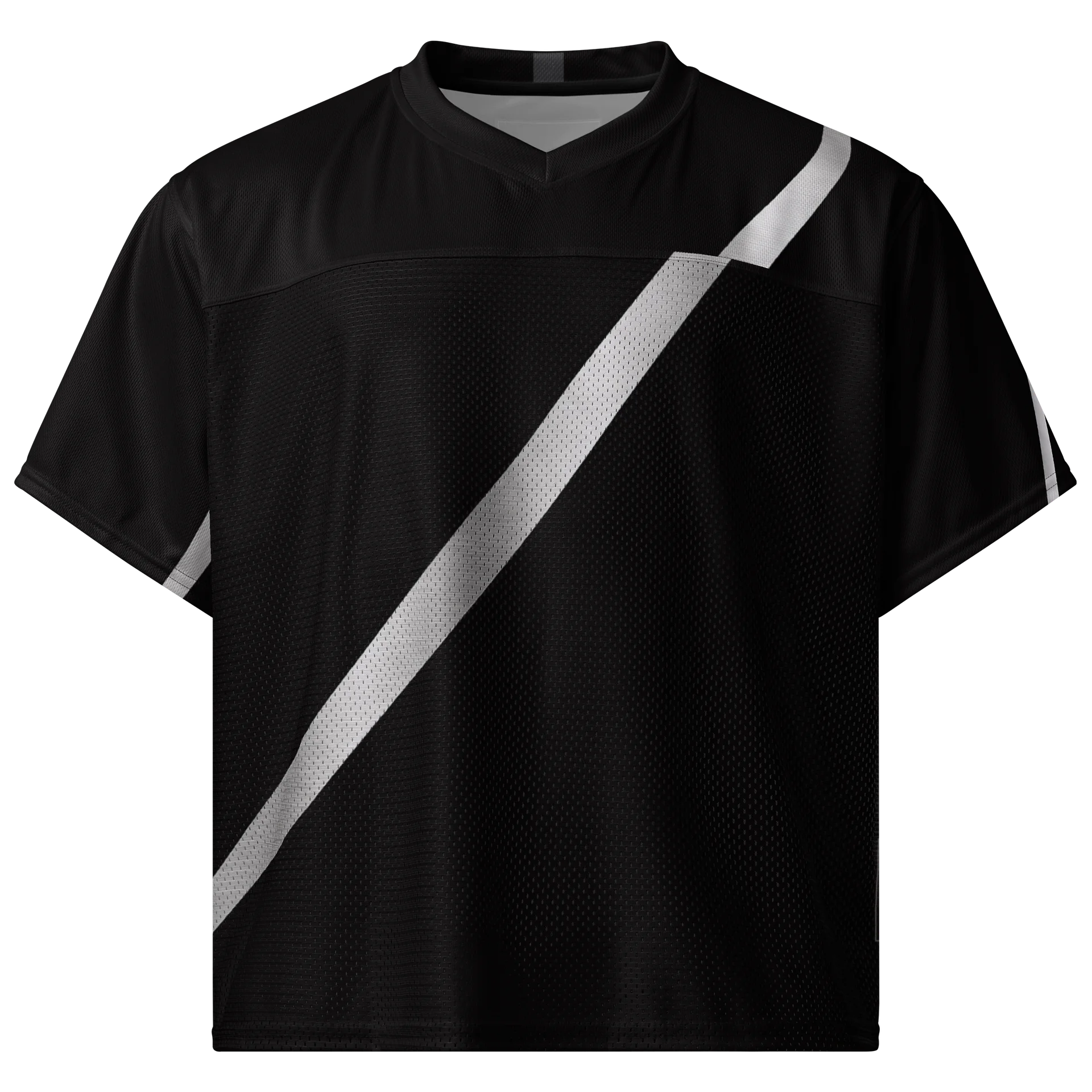 Premium Black & Silver Soccer Jersey | Elite Minimalist Athletic Shirt | Men's Football Jersey 2026 product image (1)