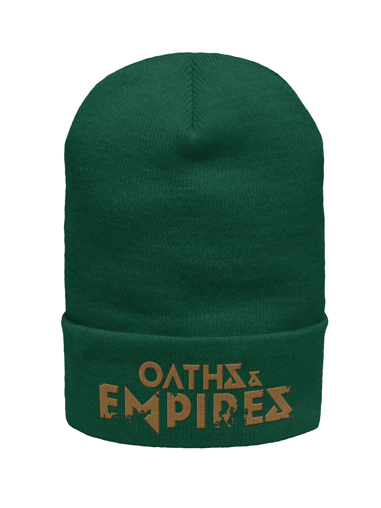 Oaths & Empires Green Beanie product image (1)