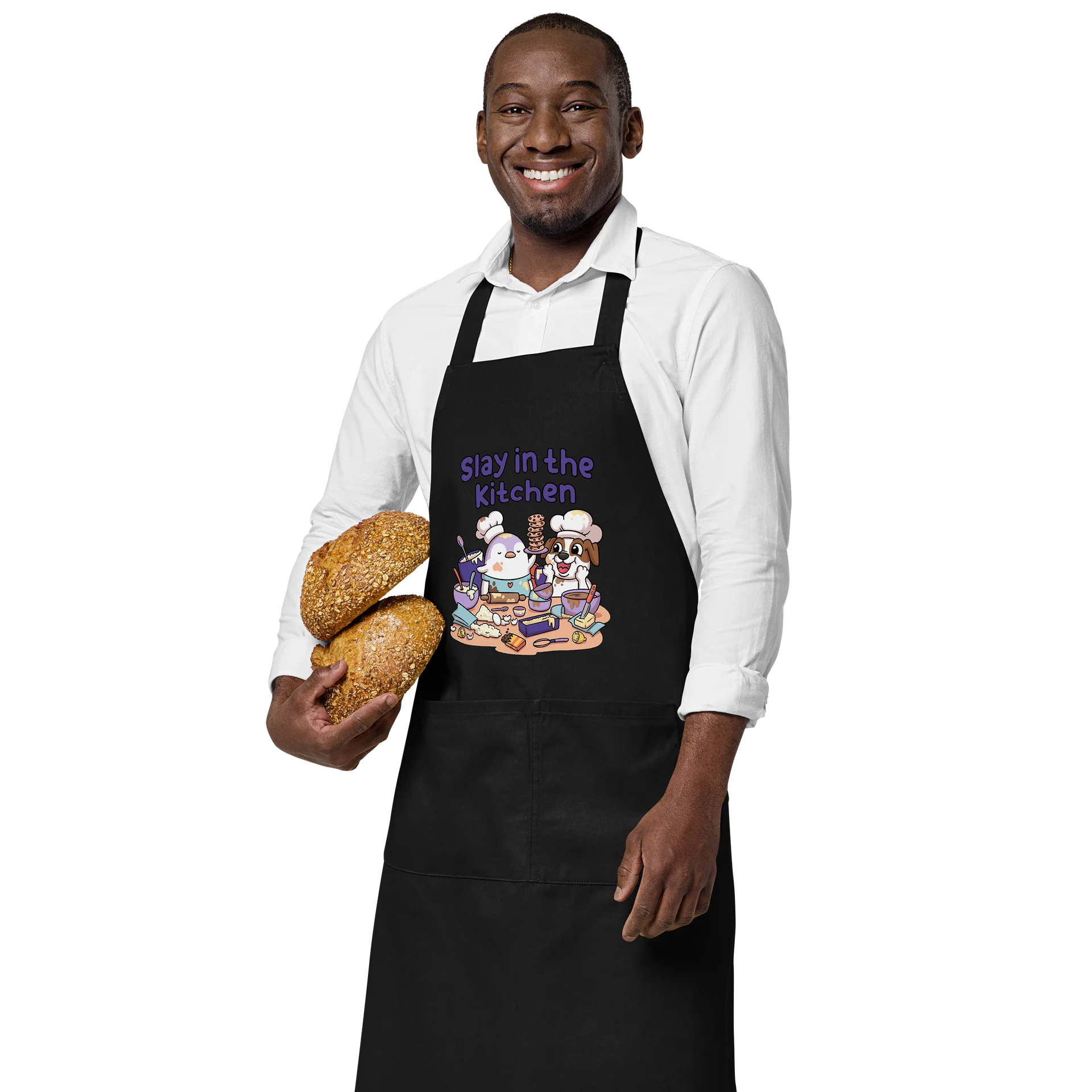 Slay in the Kitchen Apron [Darker Version] product image (3)