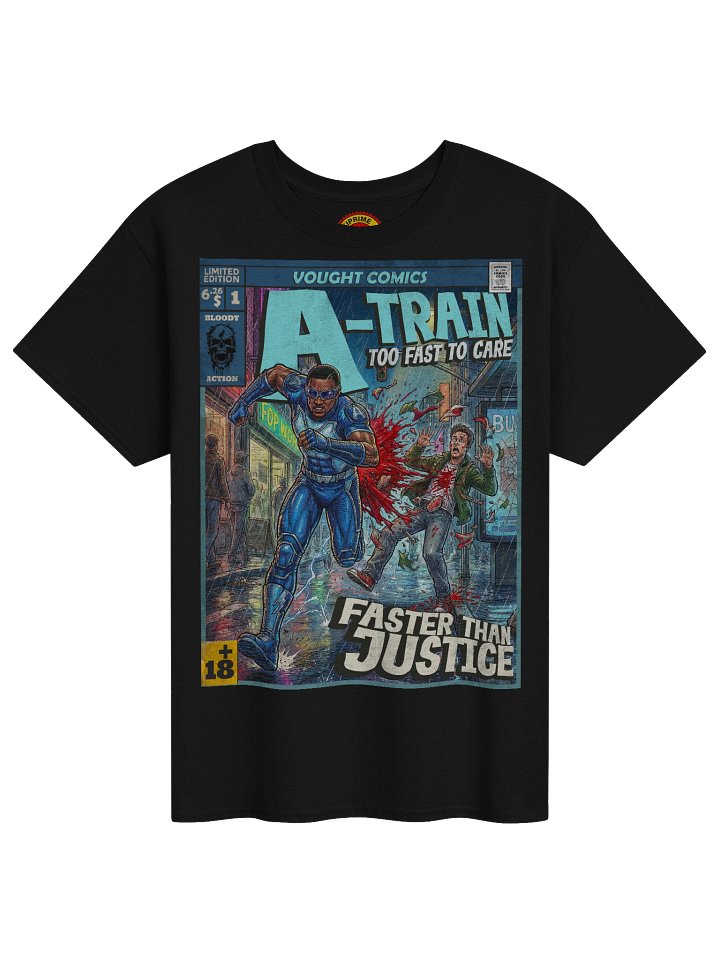 A-Train Comic Art T-Shirt product image (1)