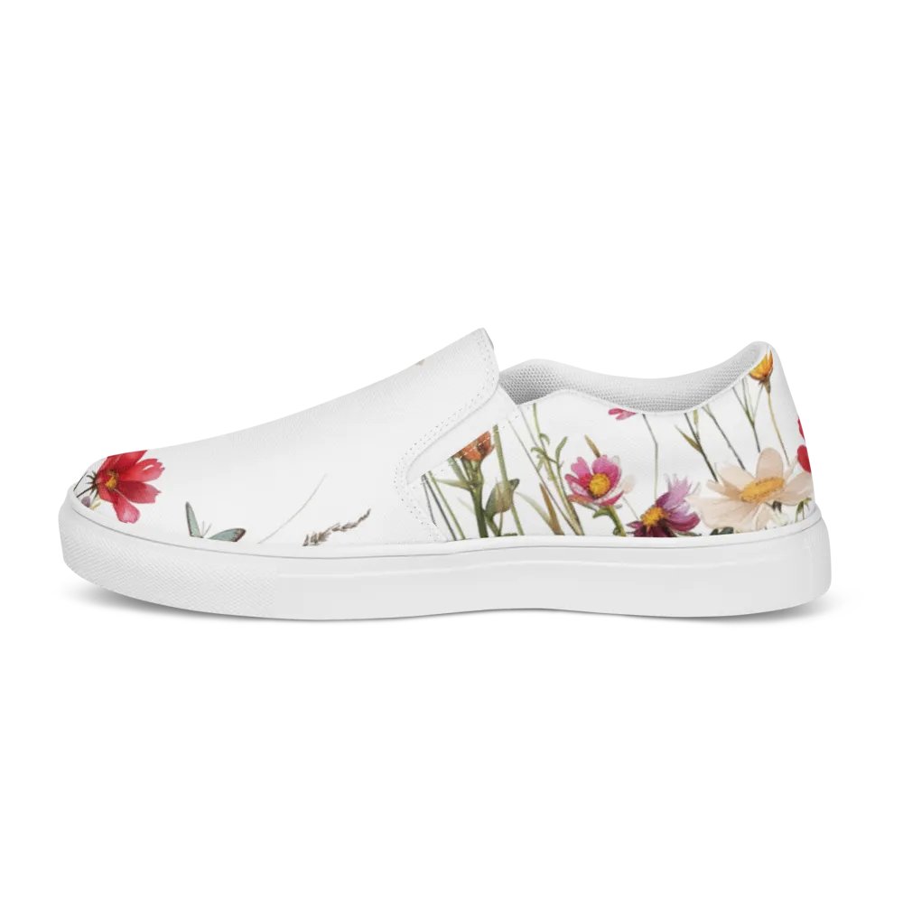 Floral Flutter Slip-Ons product image (9)