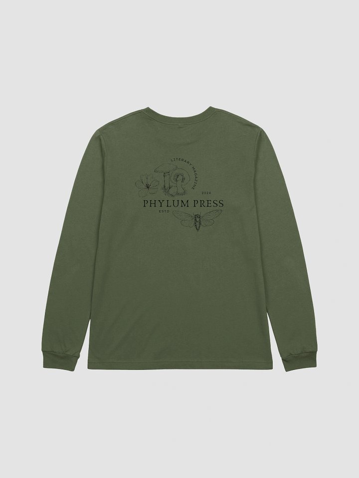 Dual Black Logo Long-Sleeved T-Shirt product image (10)