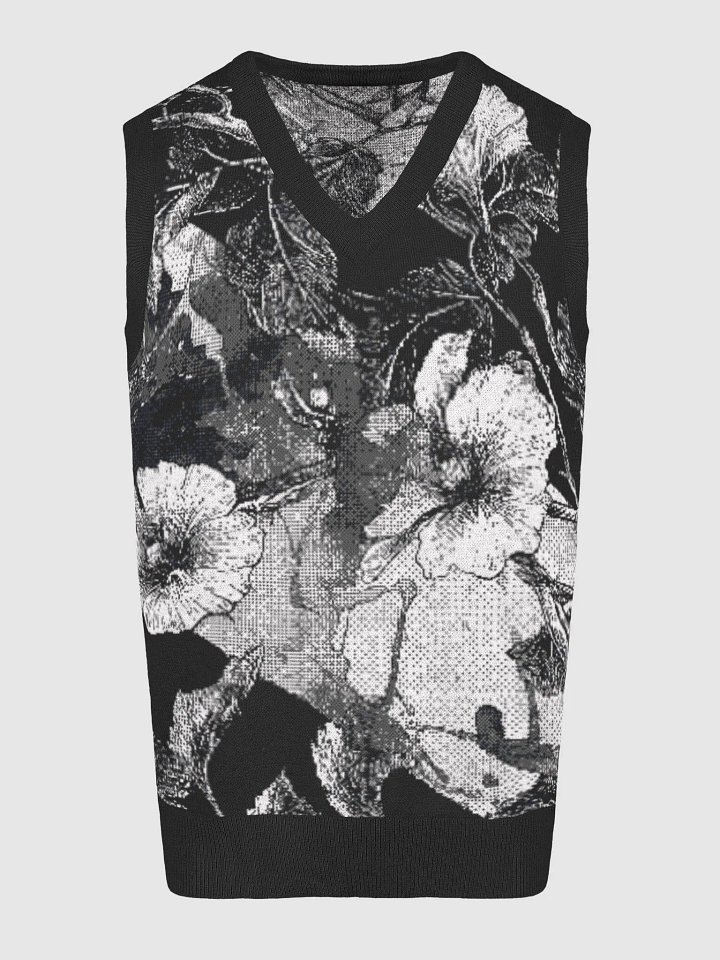 Blossom Knit V-Neck Vest product image (2)