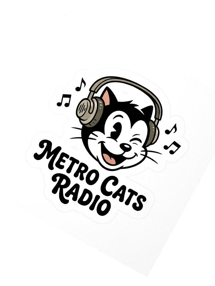 Metro Cats Radio Kitty Beats Stickers product image (6)