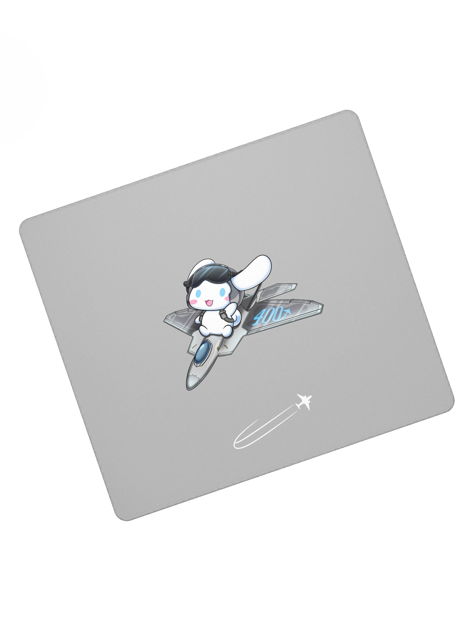 Jet Fighter Cinnamonroll Gaming Mouse Pad product image (8)