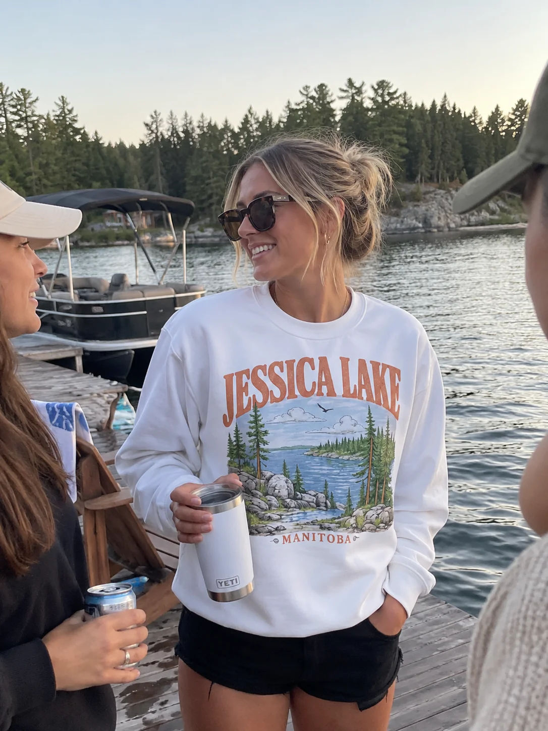 Jessica Lake Manitoba Crewneck - 100% Cotton Exterior product image (2)