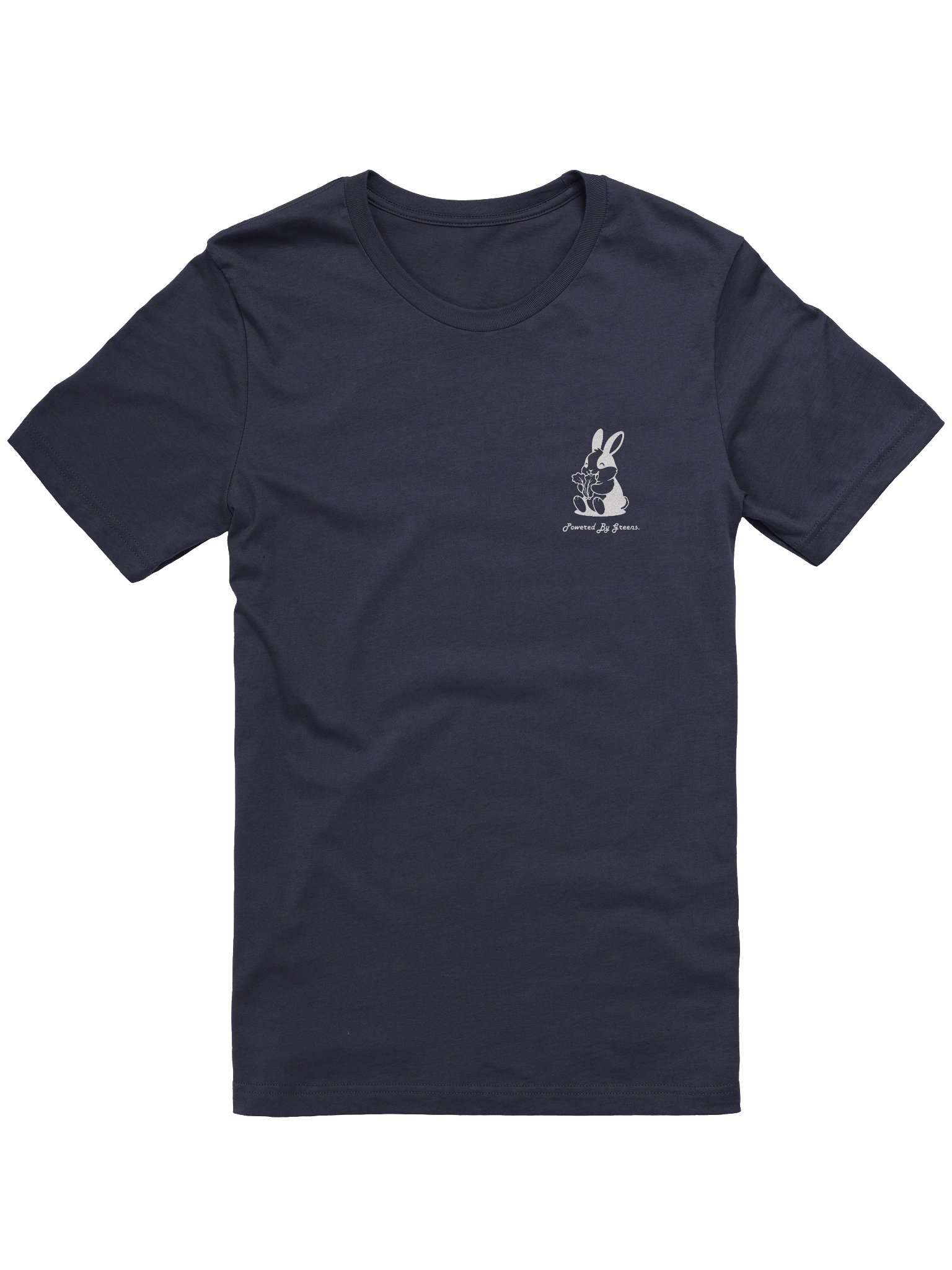 Bunny Rabbit Powered By Greens T-Shirt product image (1)