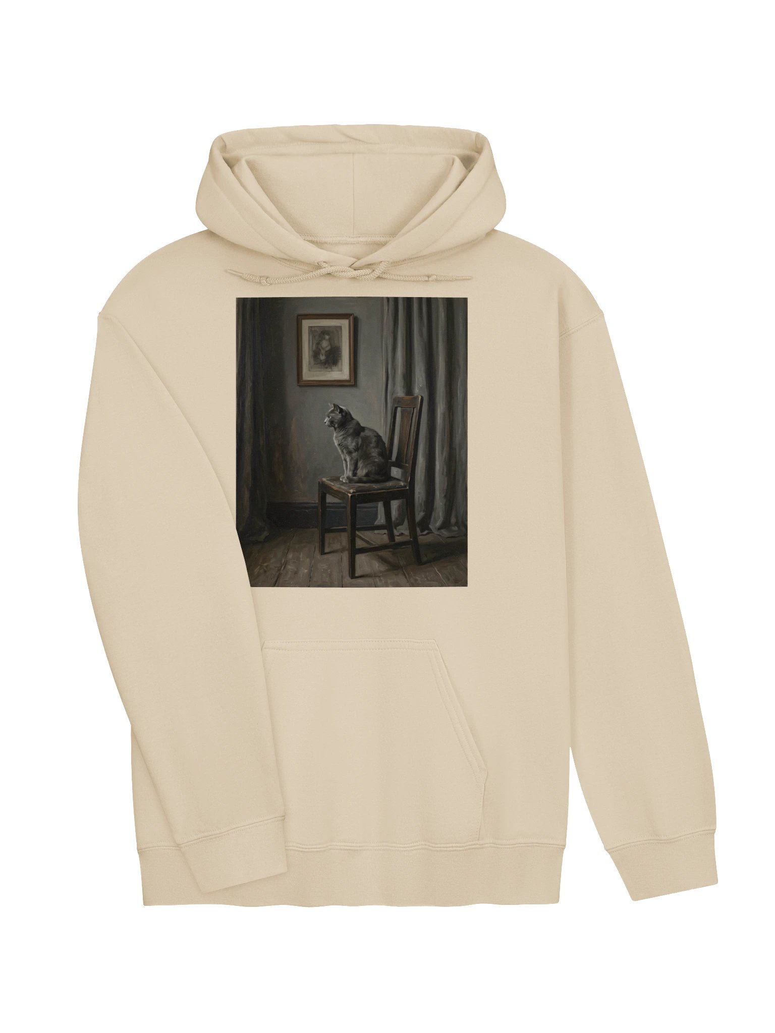 Arrangement in Grey Cat Hoodie product image (17)