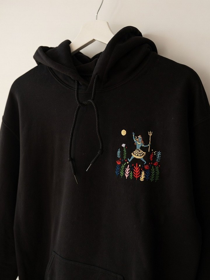 Om Namah Shivaya - Hoodie (BLACK) product image (2)