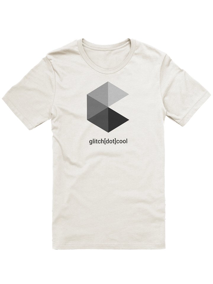glitch.cool logo / vintage white product image (1)