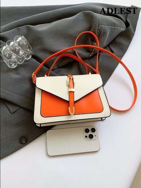 ADLEST Elegant Black Top Handle Mini Square Bag - Lightweight PU Leather Business Casual Handbag for Women & Professionals product image (3)