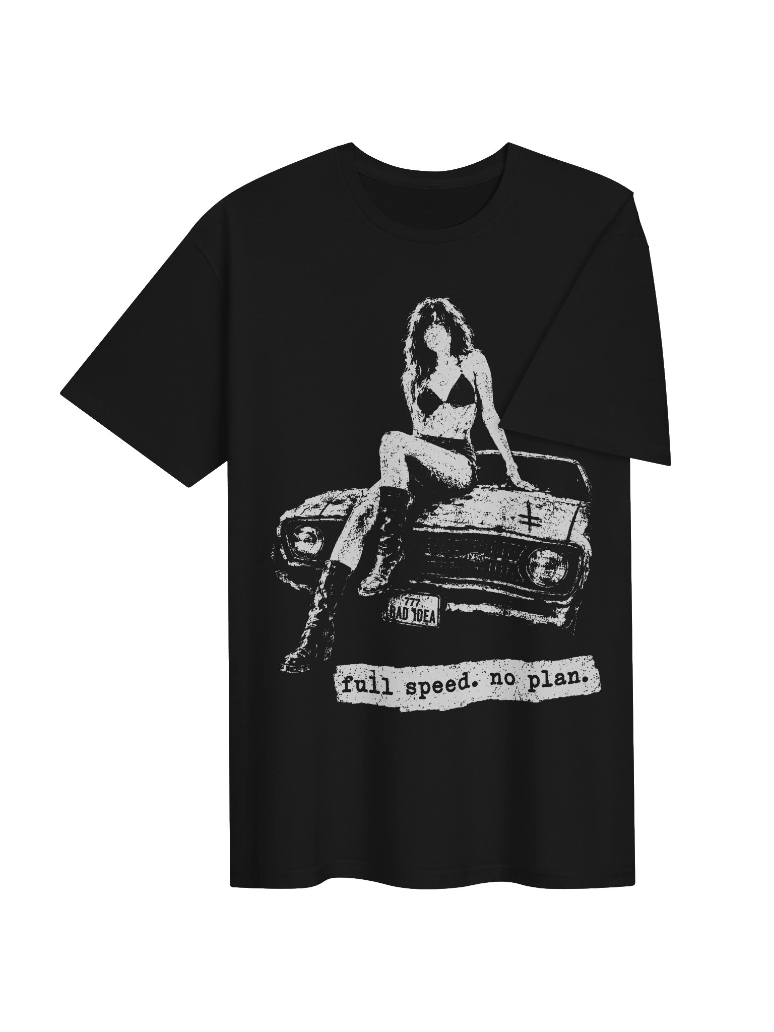 Full Speed. No Plan // Lightweight Graphic Tee product image (6)