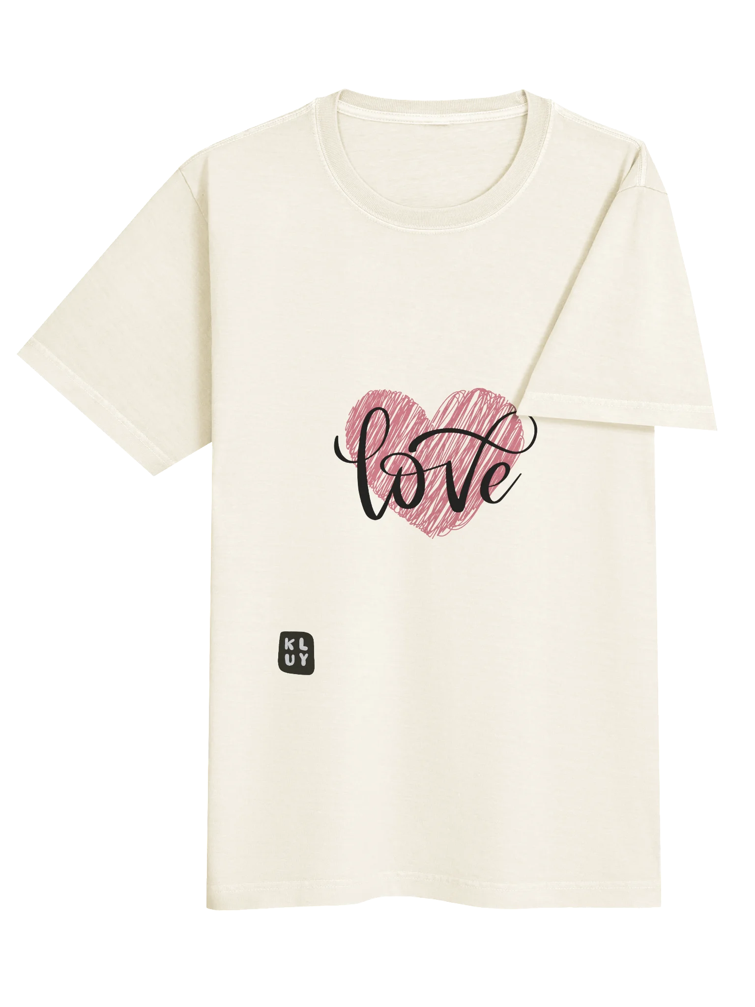 Kluy “Written in Love” Unisex Tee product image (24)