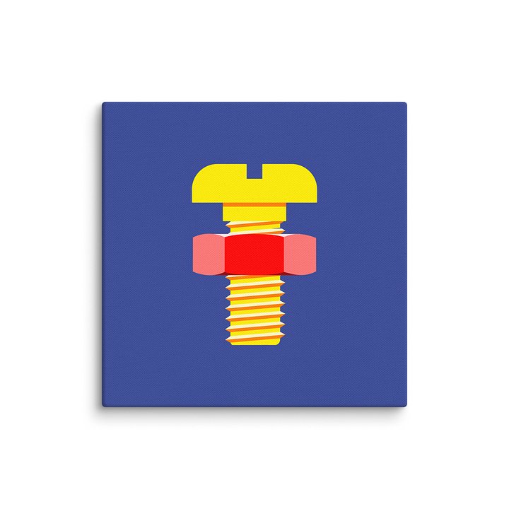 Copenhagen Boys “Roselil” Square Canvas Print – (6 x 6 inches) (15,25 x 15,25 cm) product image (1)