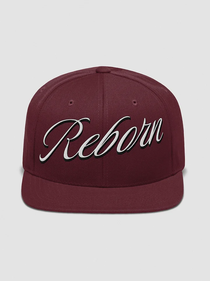 Reborn Elegance Wool Blend Snapback Cap product image (1)