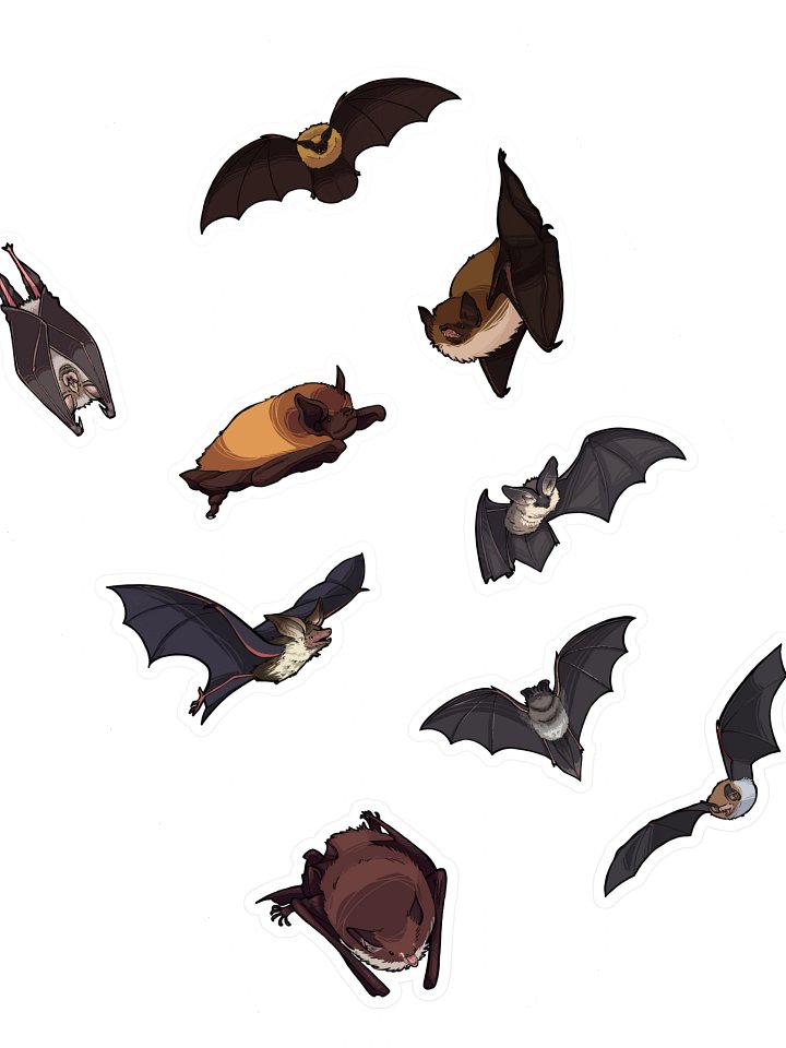 A Cauldron of Bats - Sticker Sheet product image (2)