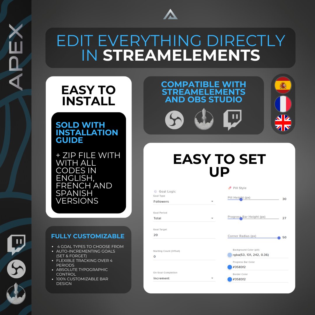 Twitch Widget Objectif product image (2)