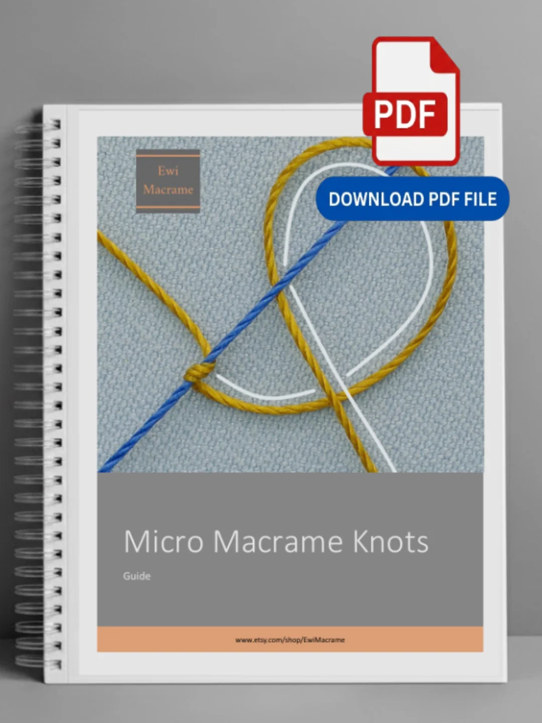 Micro Macrame Knots & Practical Applications – PDF Guide product image (2)