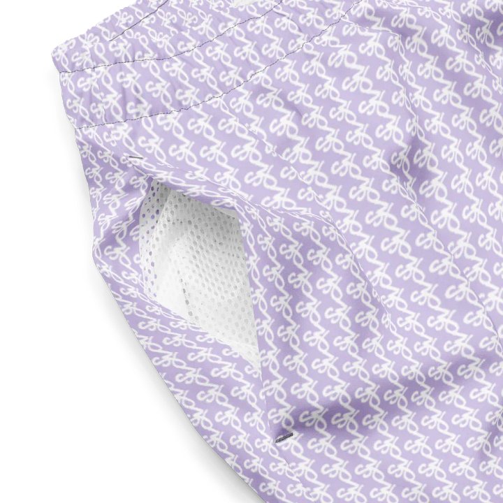 Syn-Stripe Trunks Purple/White product image (2)