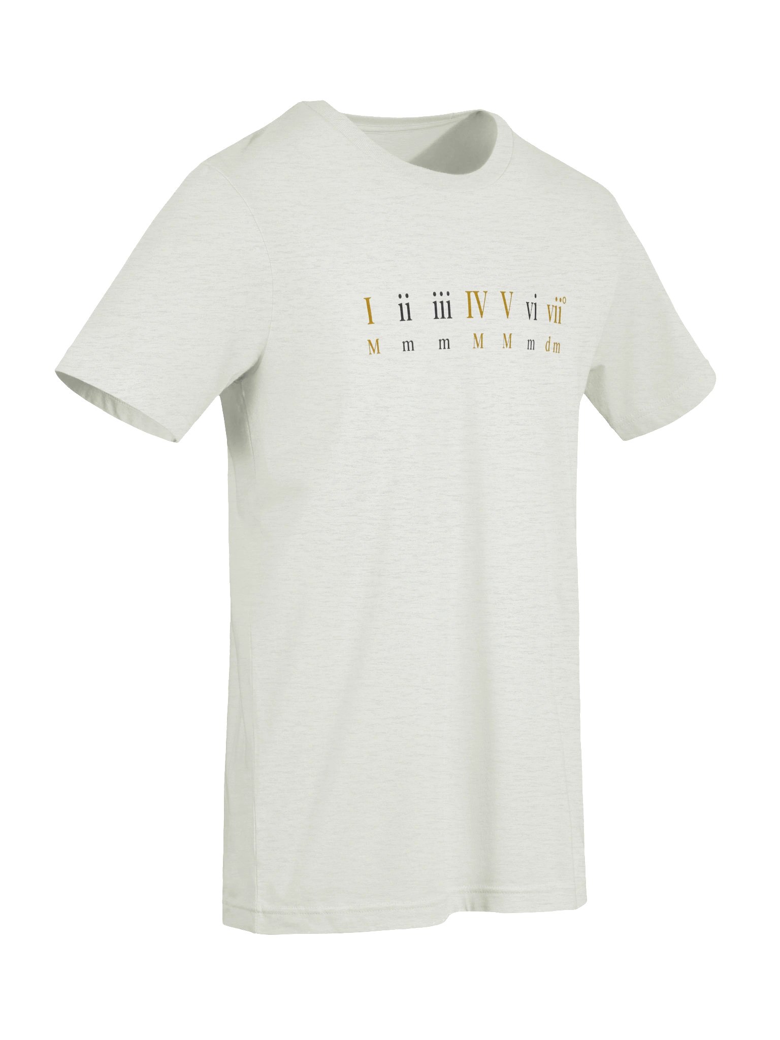 Roman Numeral Major Scale Minimalist Graphic Tee product image (14)