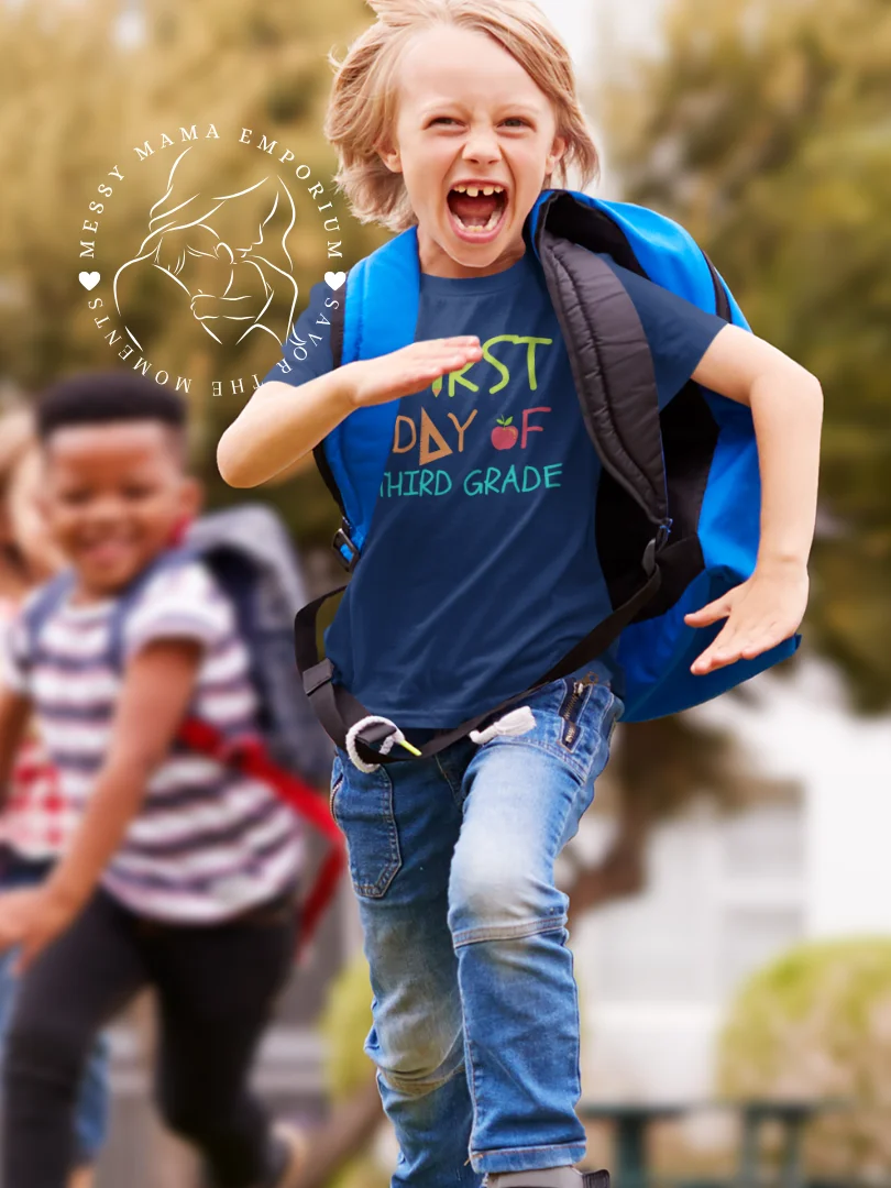 First Day of School Custom Kids Shirt (Pre-K to 5th Grade) product image (3)
