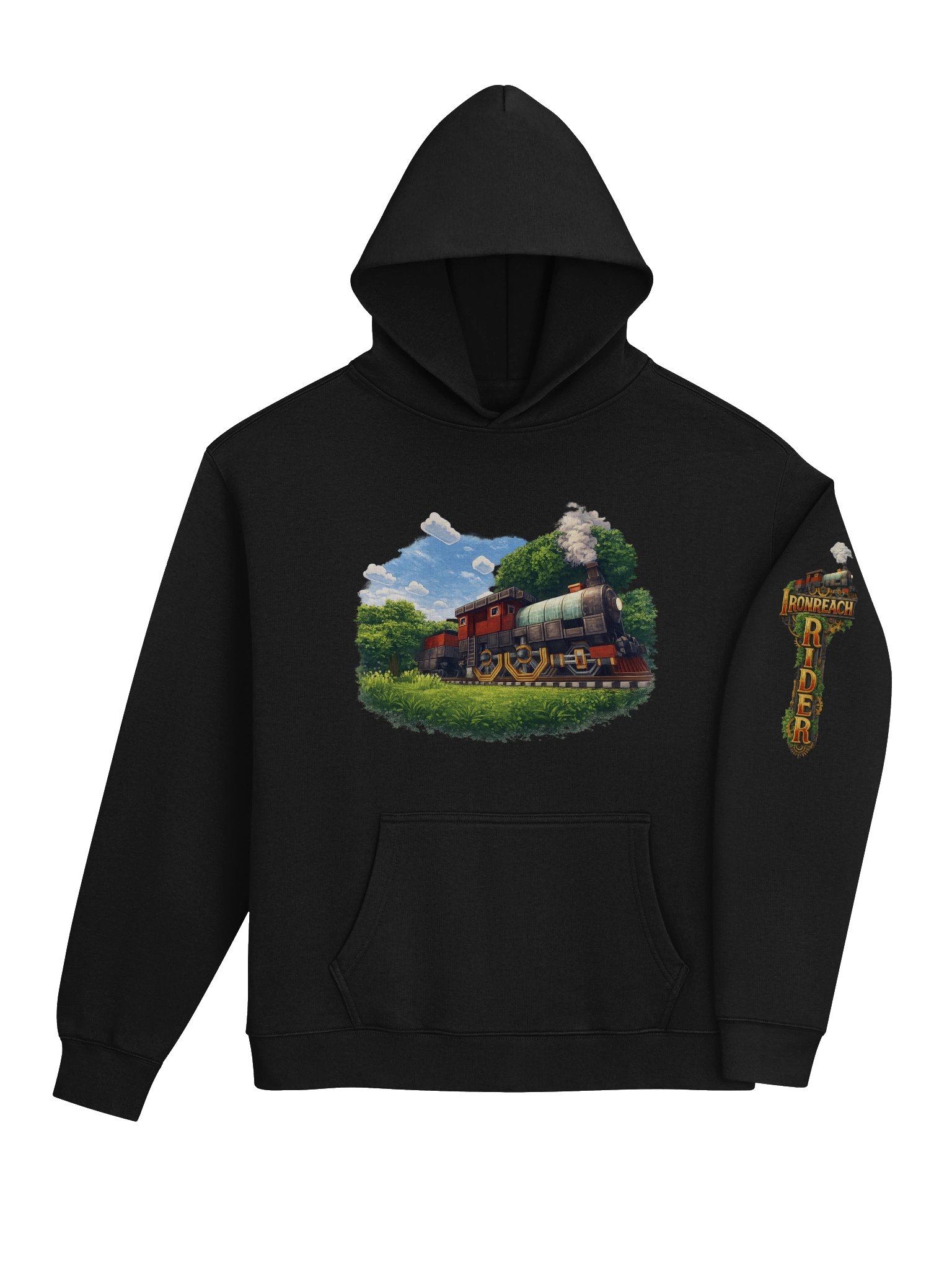 IRONREACH RIDER Sleeve Print Oversized Hoodie product image (4)
