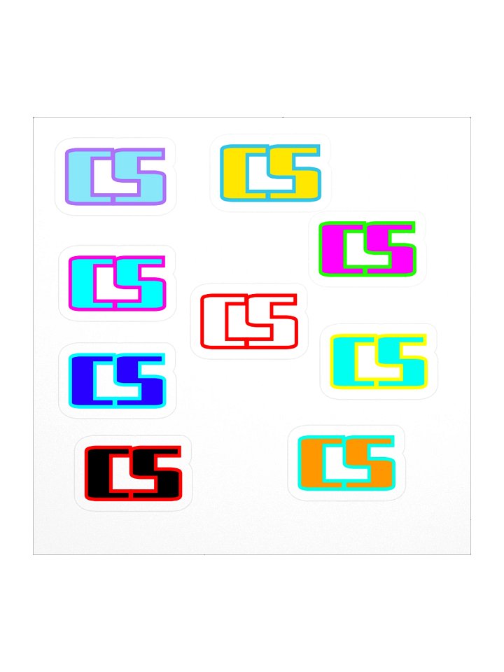 CS Stickers 9PK product image (1)