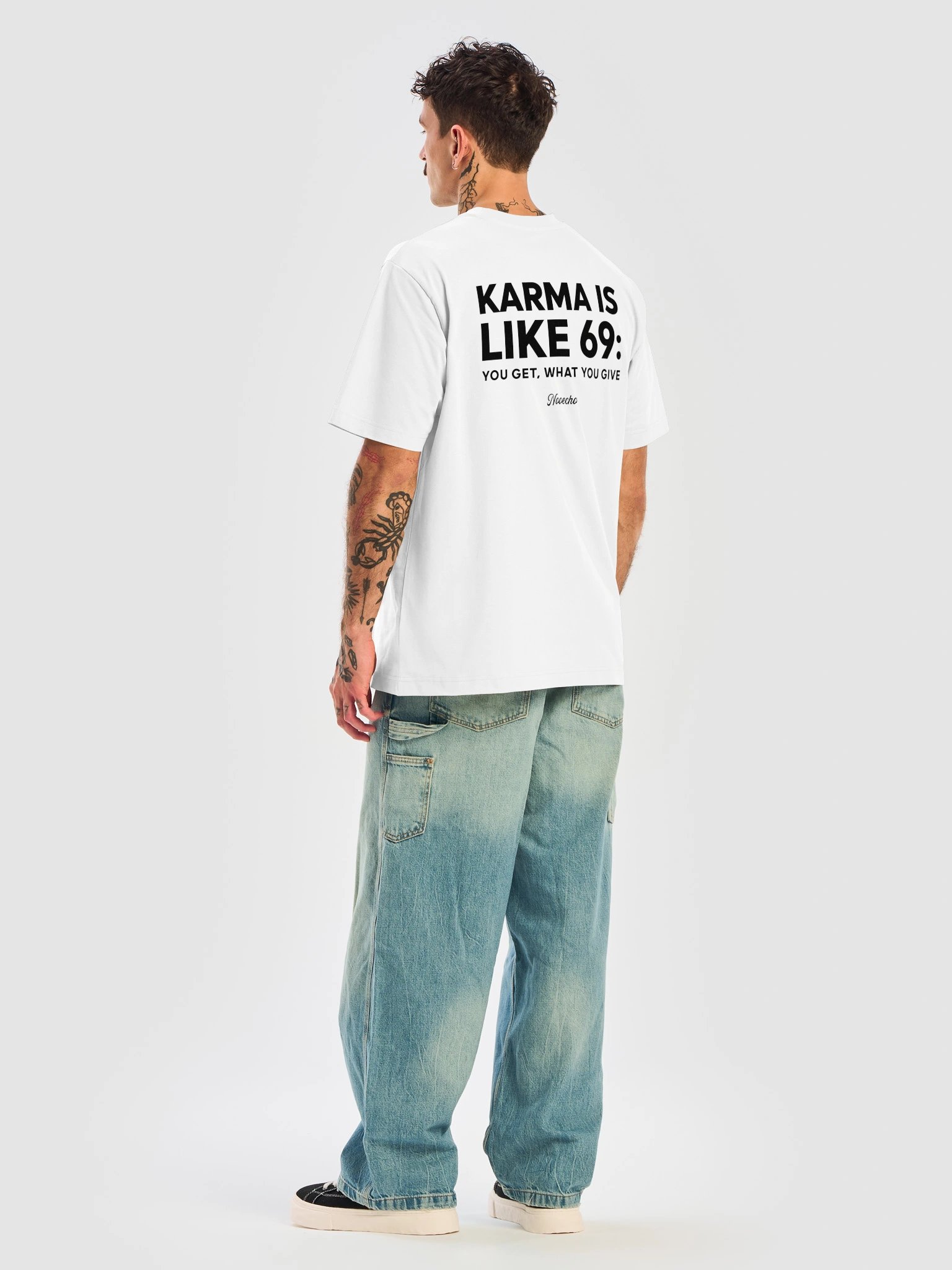 Karma Is Like 69 – Funny Adult Humor Graphic T-Shirt product image (18)