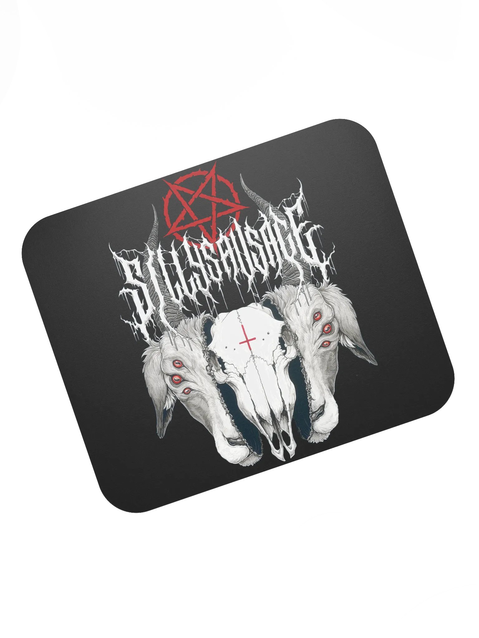 Sillysau5age Demonic Goat Mouse Pad product image (5)
