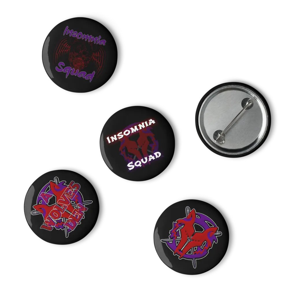Rogue Squad Button Pins Set product image (11)