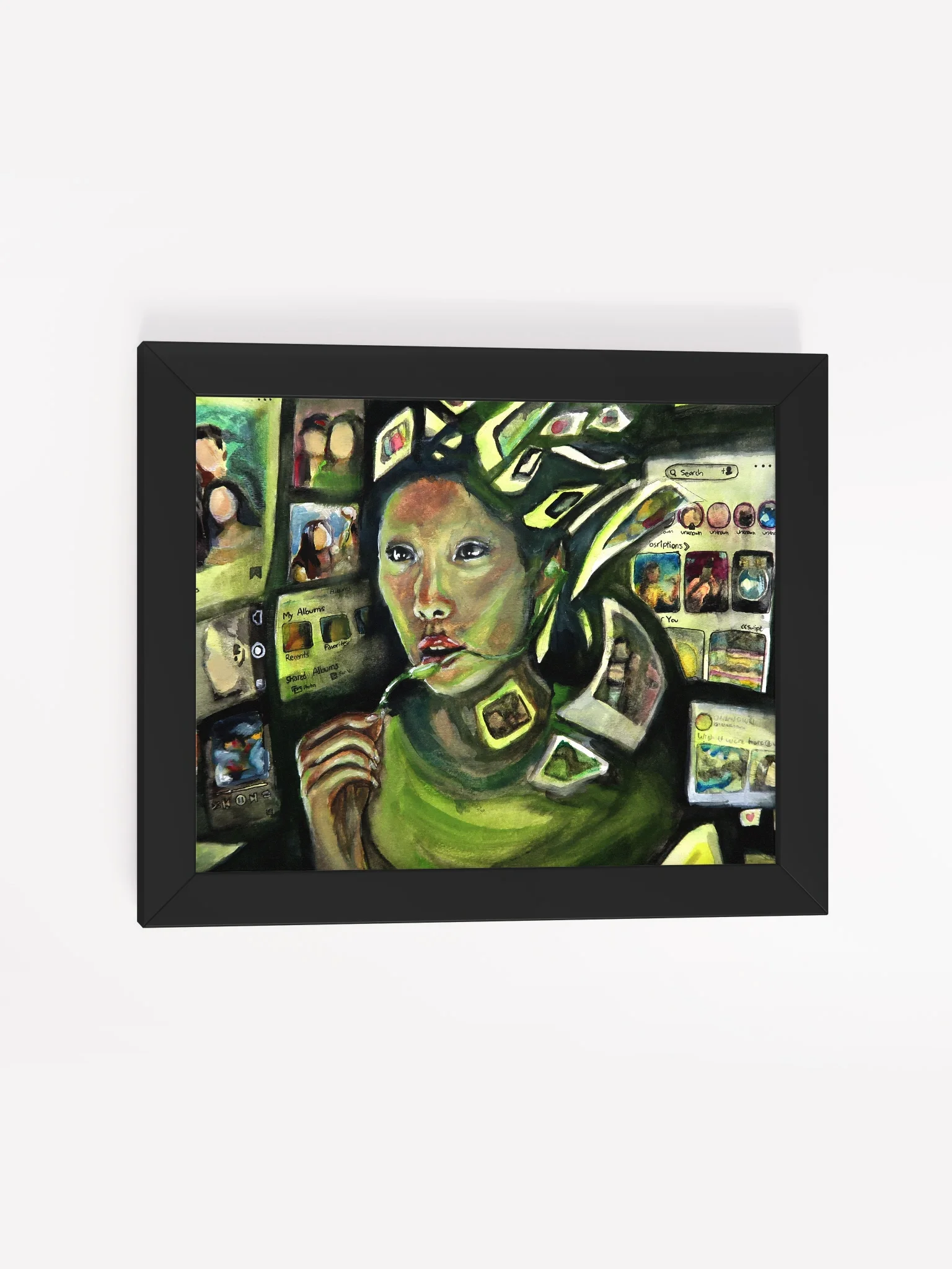 IS ANYONE THERE? - Framed Print product image (13)