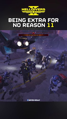 Being Extra for No Reason 11 💁‍♂️ #helldivers2 #gaming #gamingclips #gamingfunny #helldivers2funnymoments