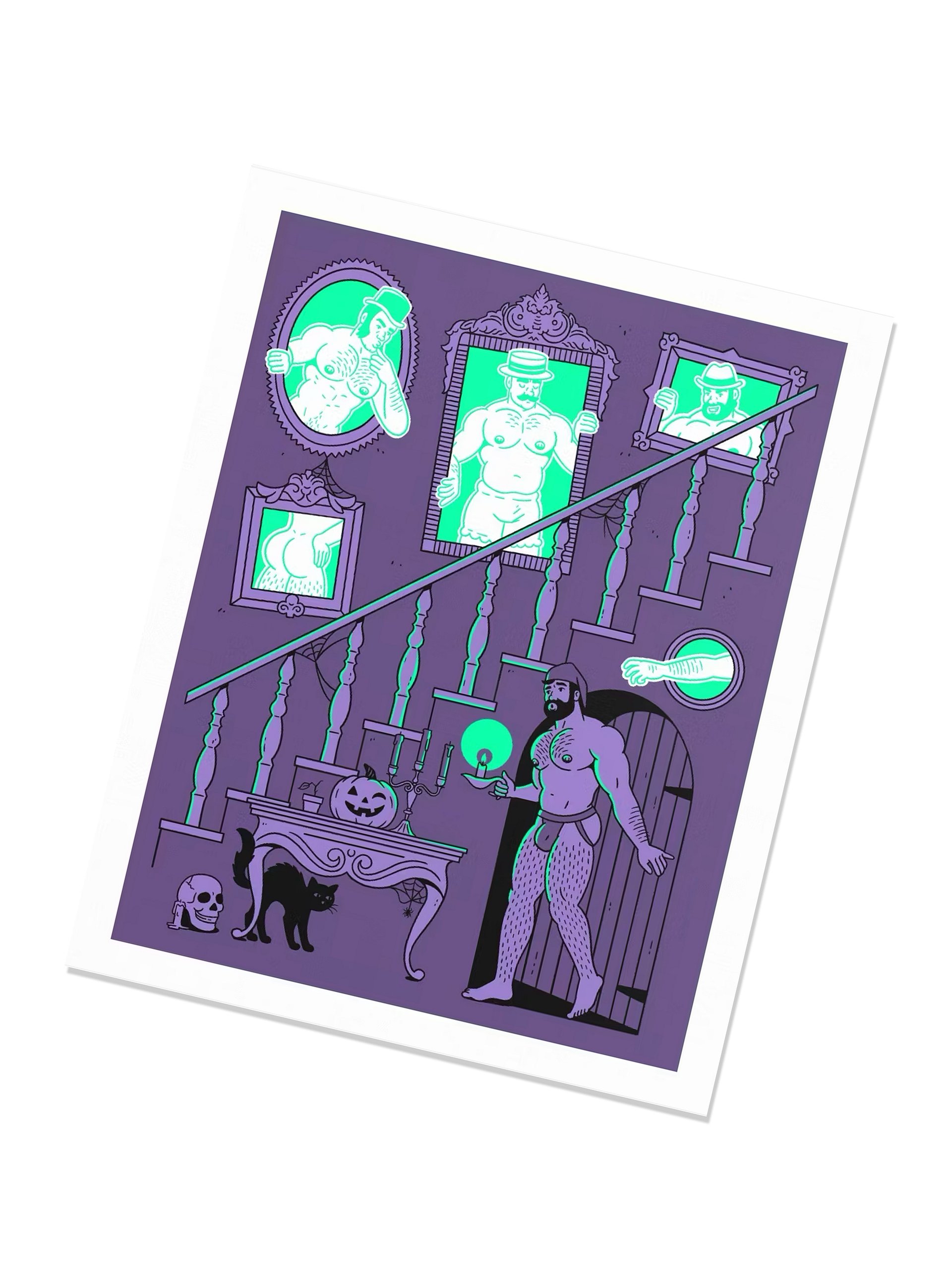 Haunted Paintings 8x10 Print product image (2)