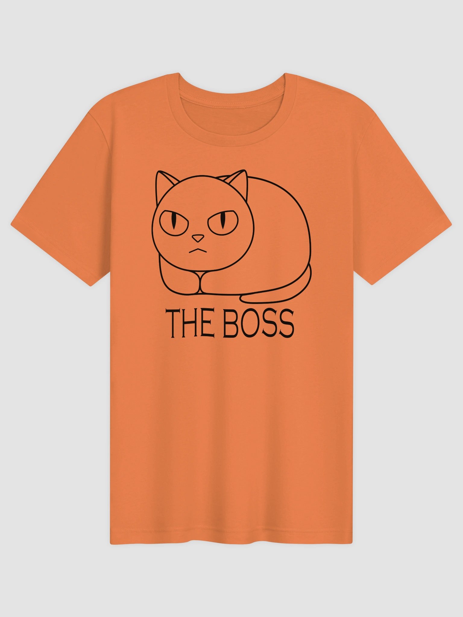 The Boss (Black Print) - Unisex Adult Super Soft Lightweight T-shirt product image (1)
