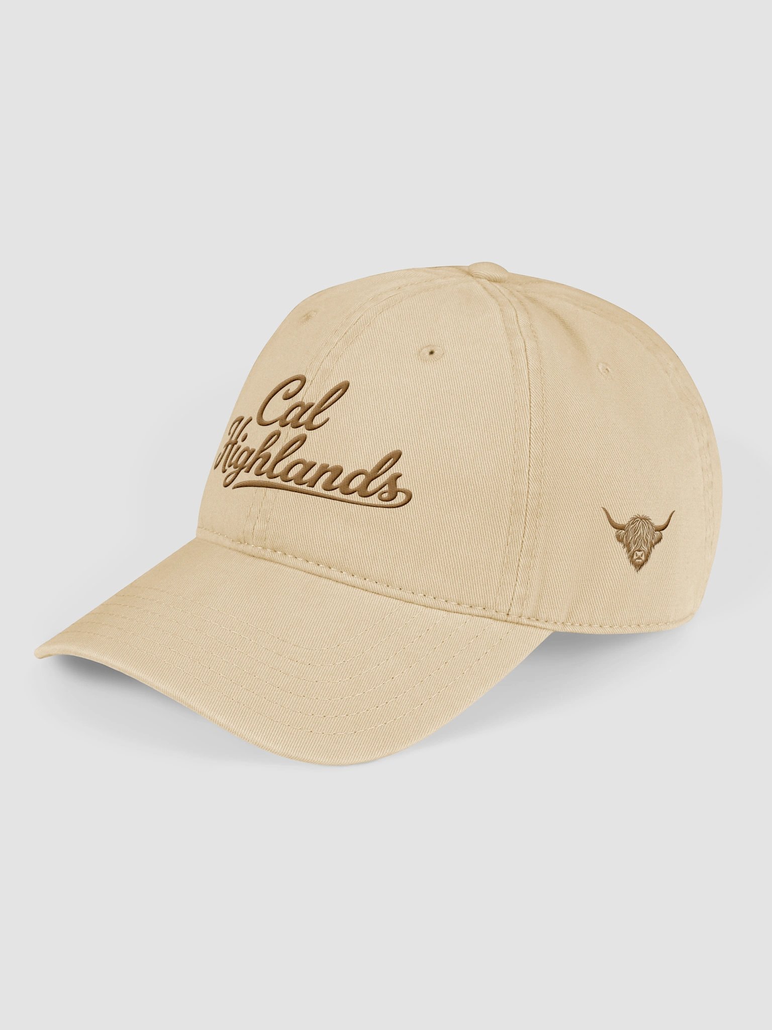 Cal Highlands Cursive Logo Cap product image (3)