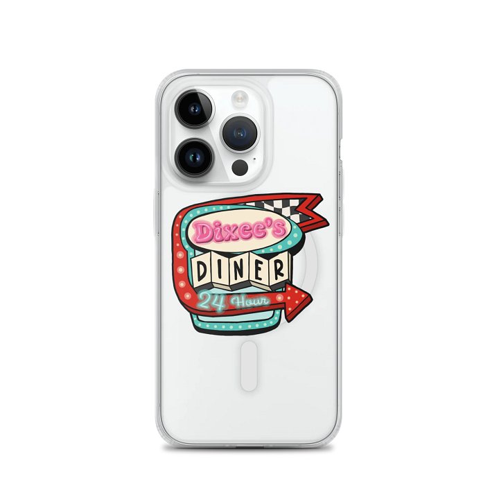 MagSafe Clear Dixee's Diner iPhone Case product image (1)