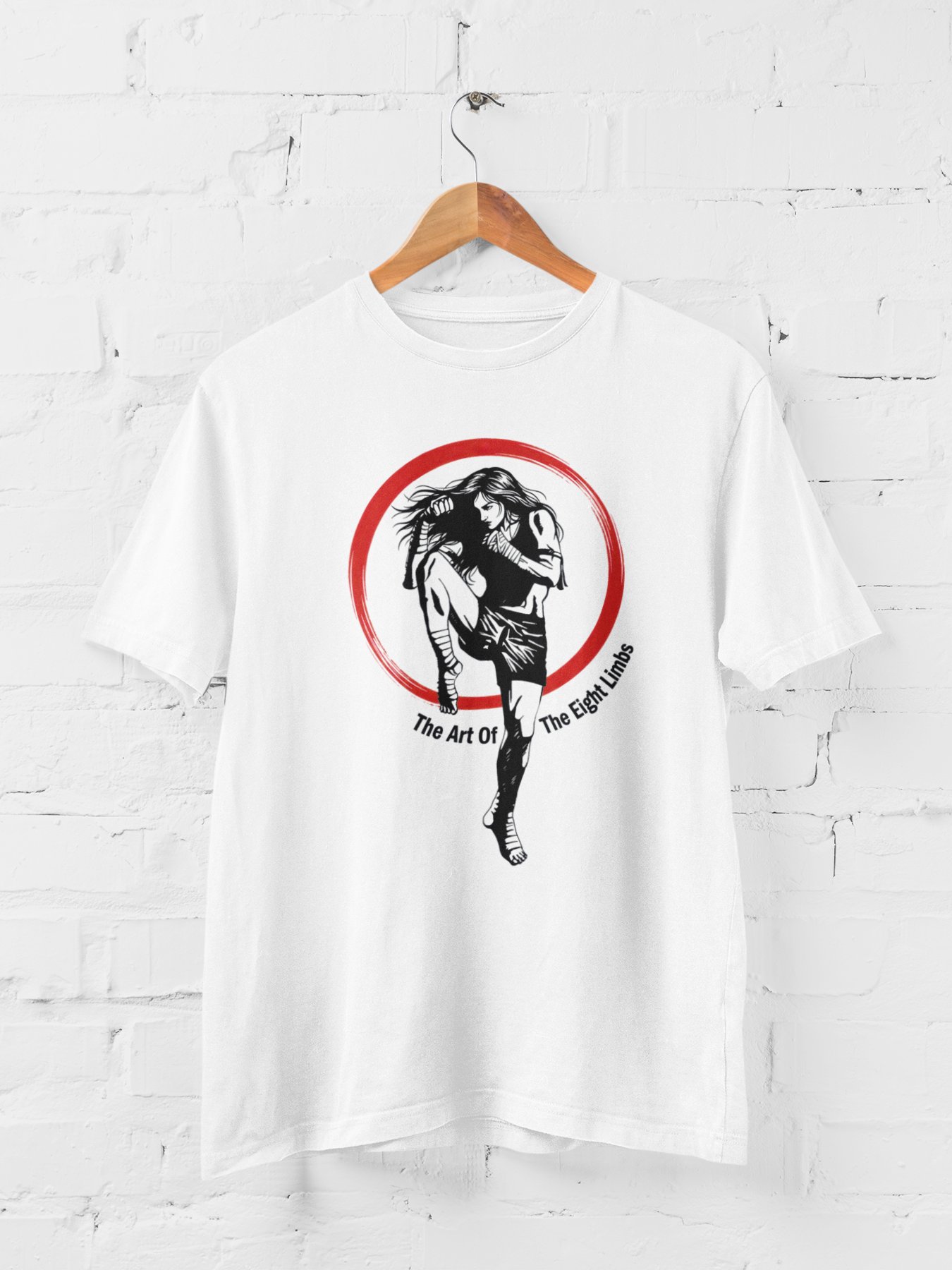 Muay Thai Woman Modern Softstyle Tee product image (1)