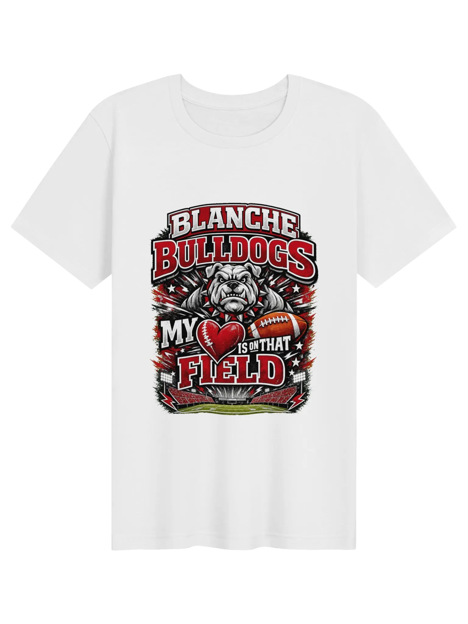 Blanche Bulldogs Unisex T-Shirt product image (1)