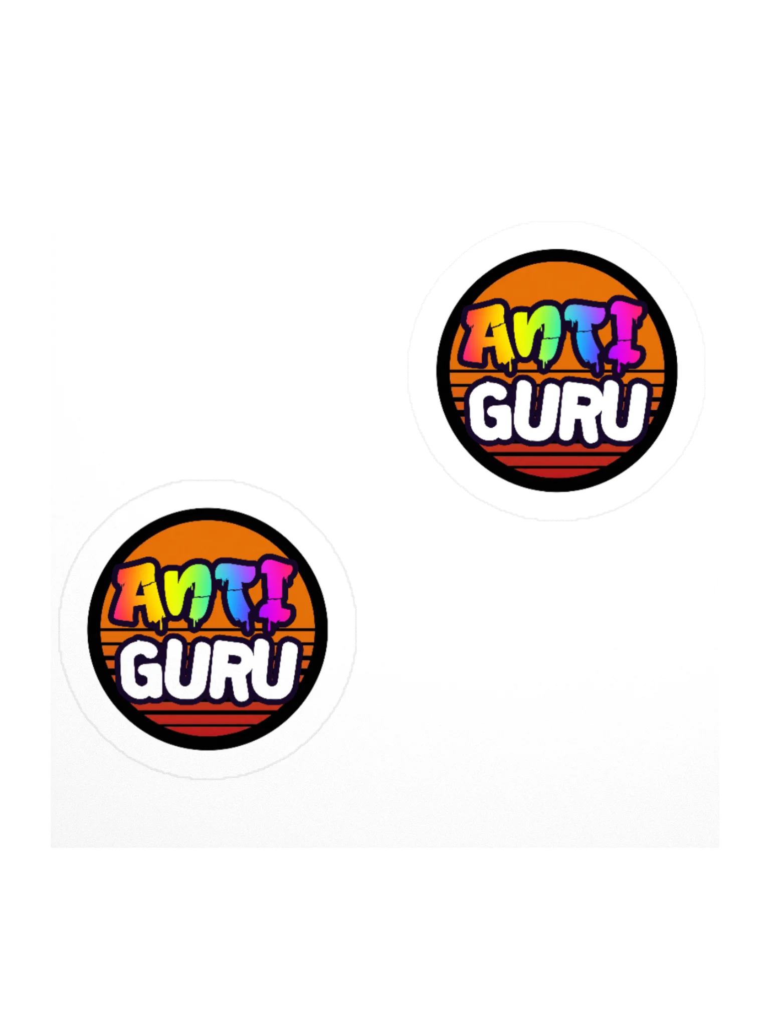 ANTIGURU FREE PUBLICITY STICKERS product image (2)