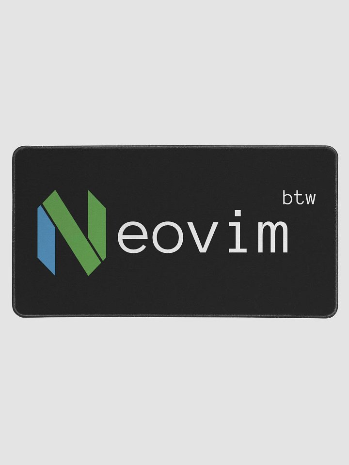 NeovimBTW - Neovim(btw) Desk Mat product image (1)