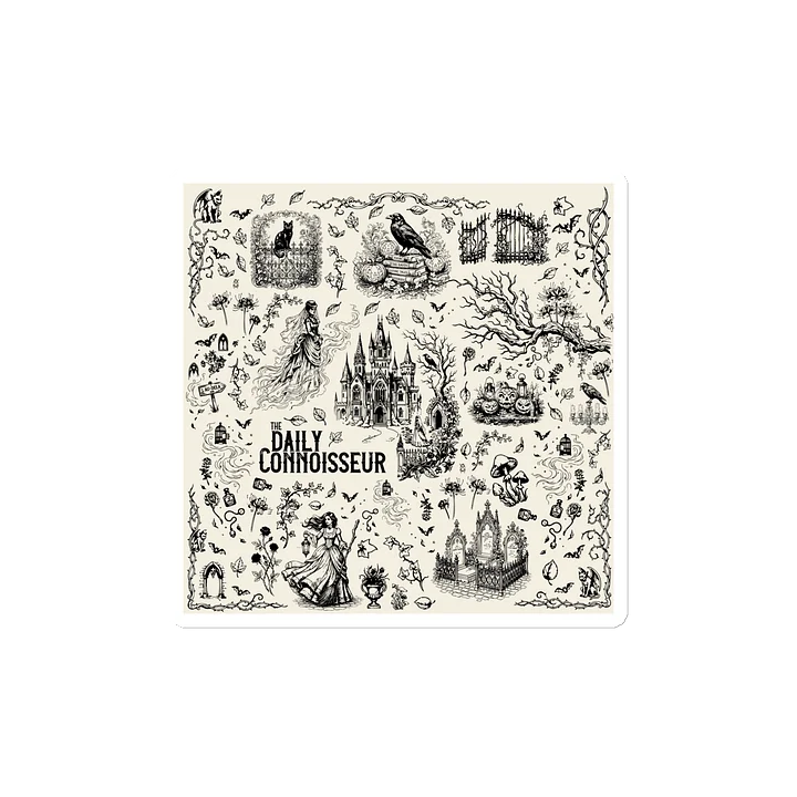 Spooky Toile Magnet - Light product image (2)