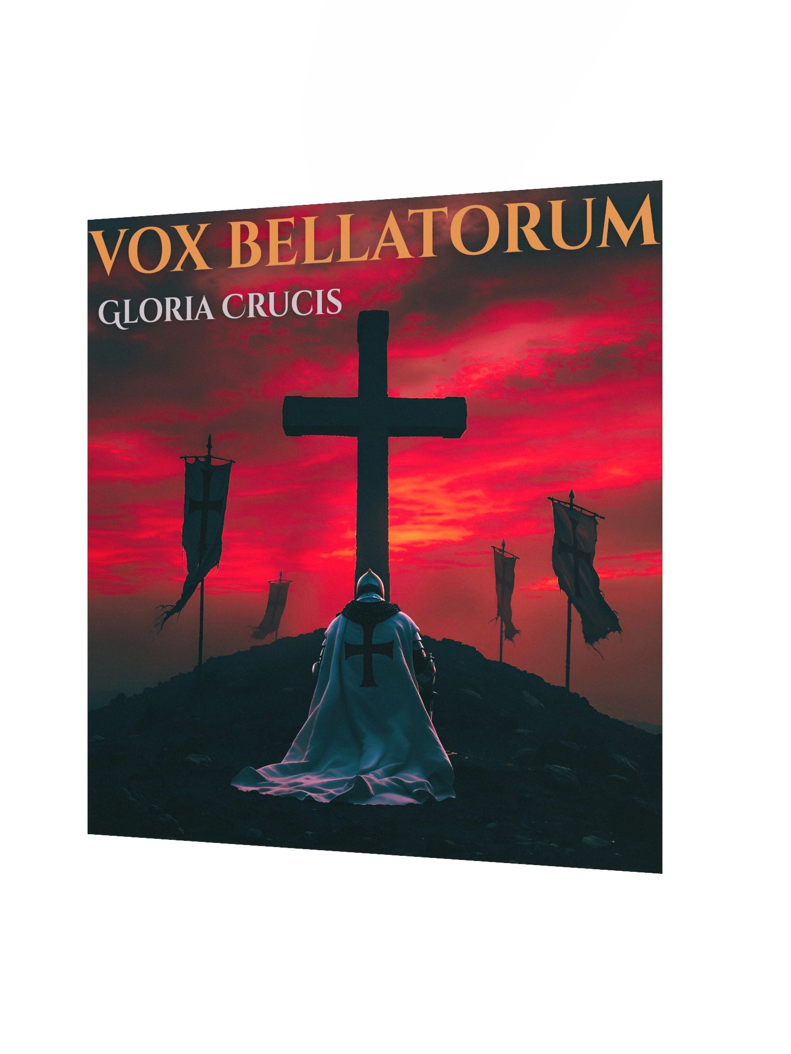 Vox Bellatorum – Gloria Crucis EP Poster (18″ × 18″, Matte Museum Print) product image (2)