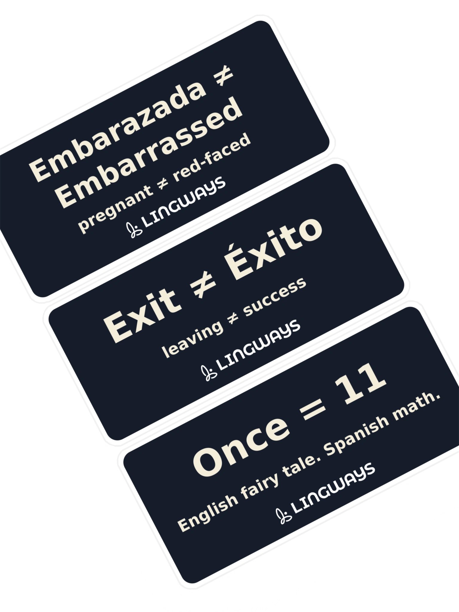 False Friends Mini Sheet product image (1)