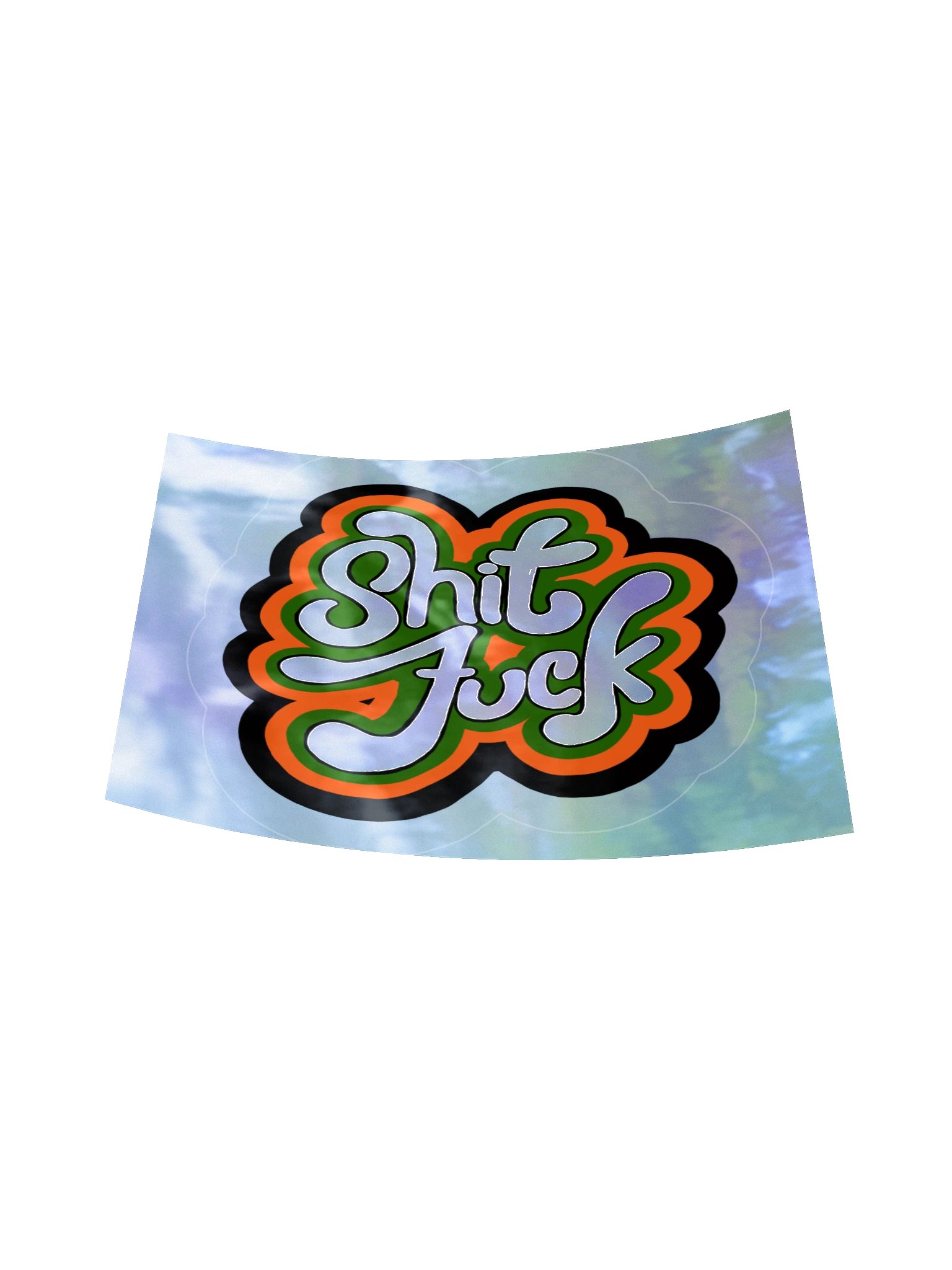 Shit Fuck Holo Sticker product image (16)