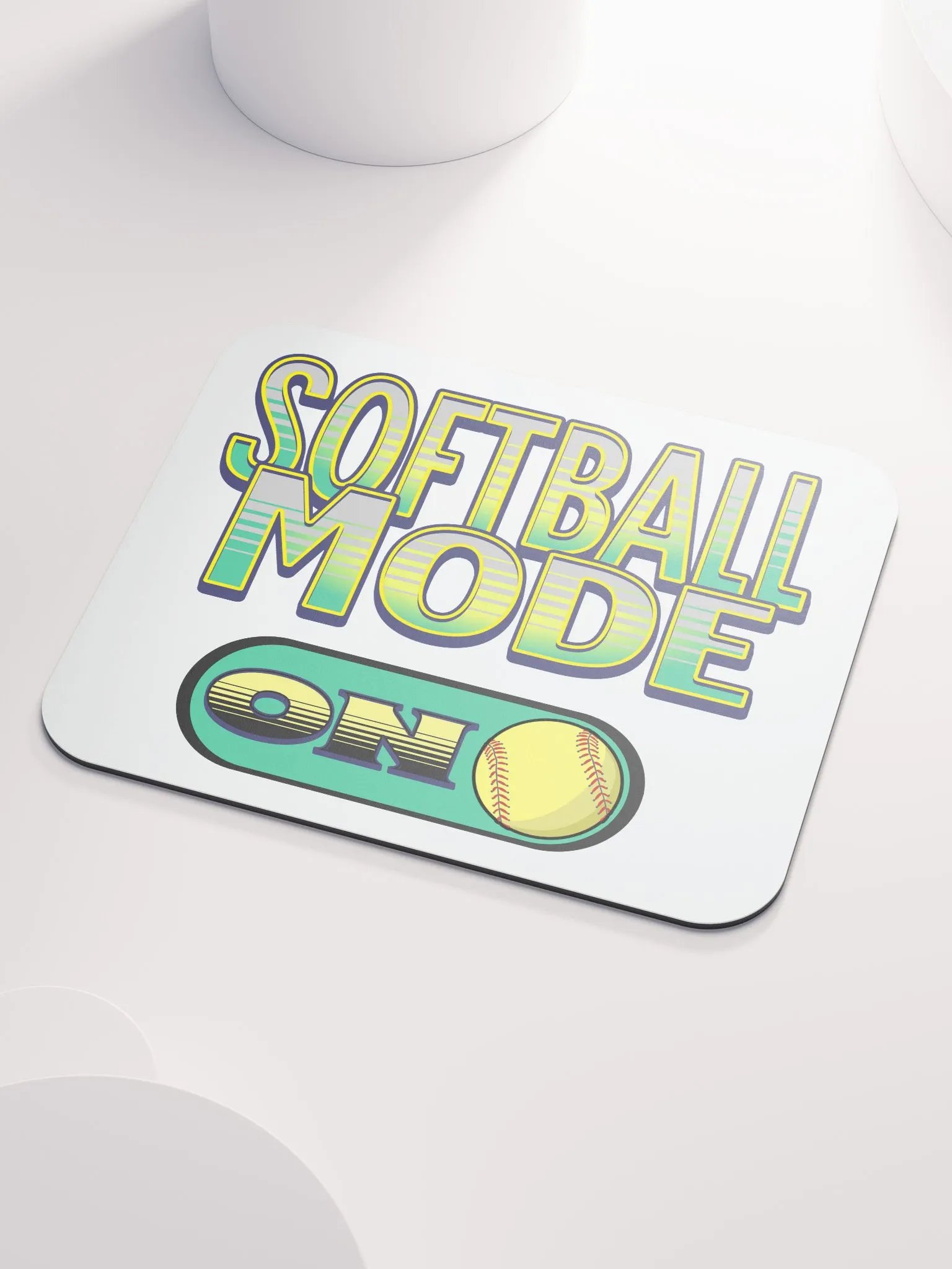Softball Mode On Mouse Pad product image (3)