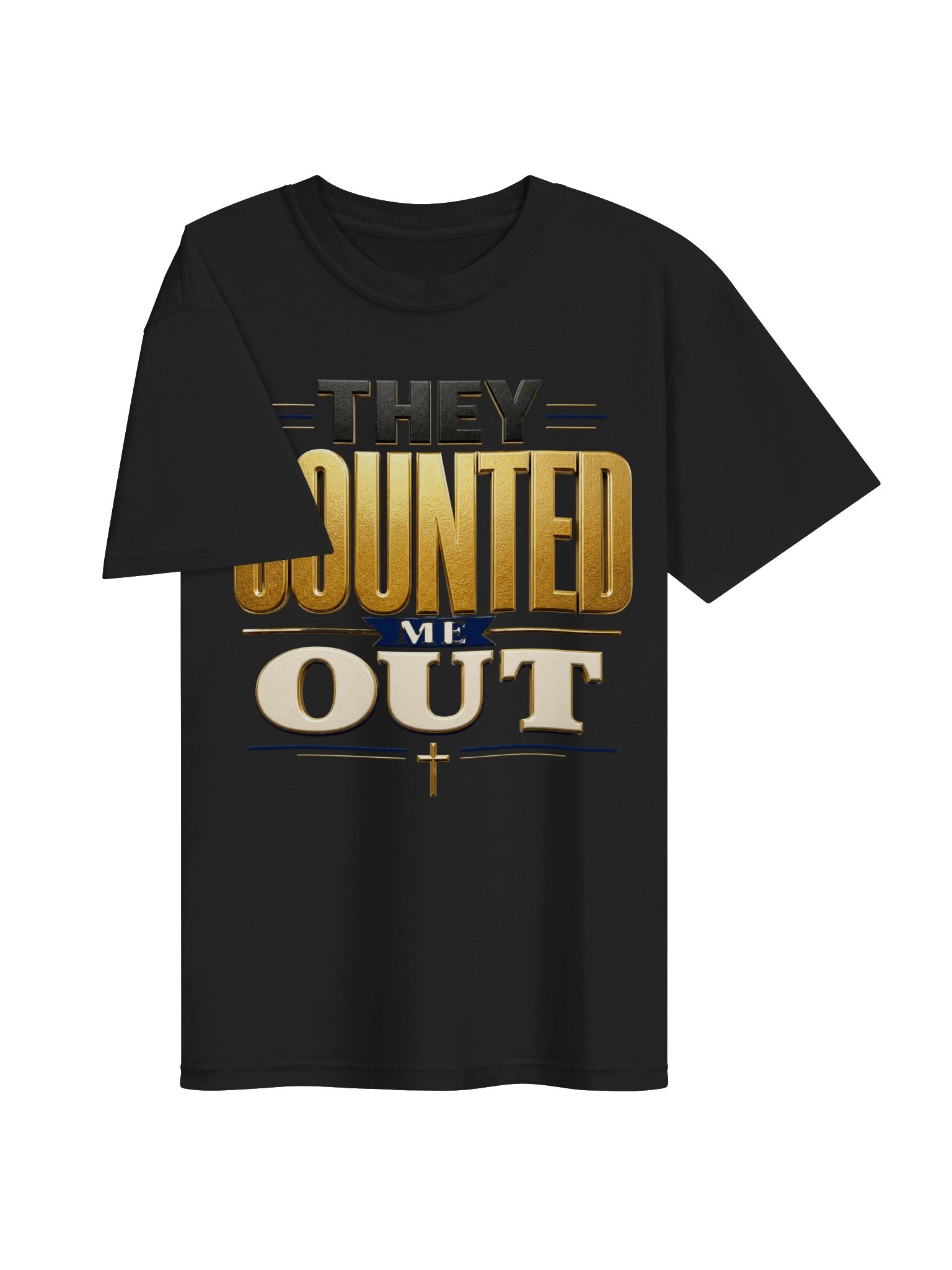 They Counted Me Out - Metallic Graphic Tee product image (3)