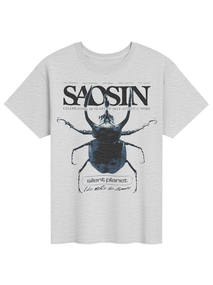 Saosin 20th Anniversary Silent Planet Tour Merch Tshirt product image (1)