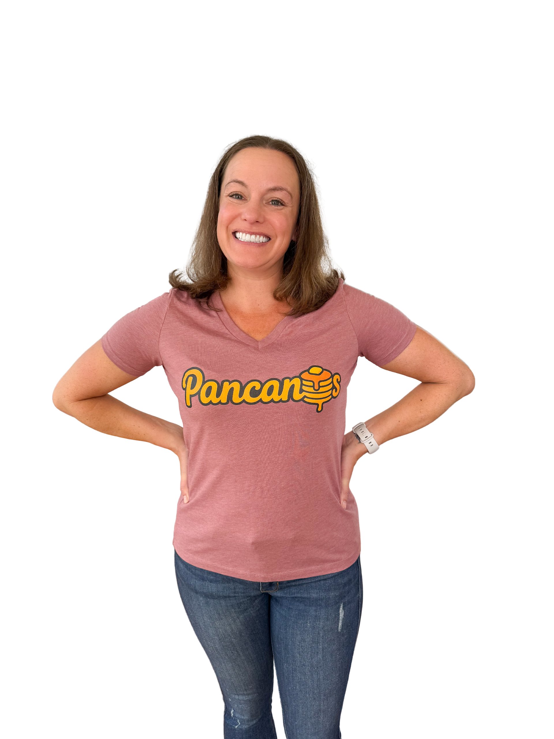 Pancanos Women's V-Neck Tee product image (1)